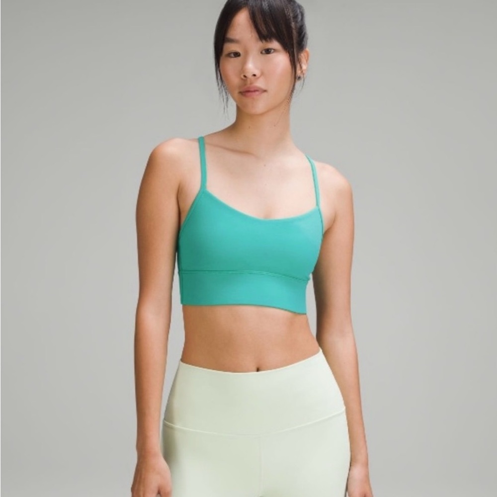 Lululemon Flow Y Nulu Longline Bra